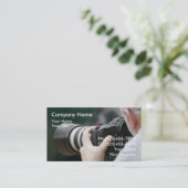 プロフェッショナル撮影 名刺 (スタンド正面)