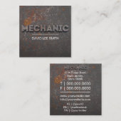 プロフェッショナル整備士 スクエア名刺 (正面/裏面)