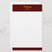 プロフェッショナル文房具 便箋 (正面/裏面)