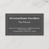 プロフェッショナル旅行プランナー名刺 名刺 (正面)