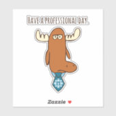 プロフェッショナル日のシールを貼る シール (シート)