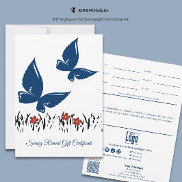 プロフェッショナル春蝶ギフト証明書