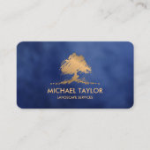 プロフェッショナル景観樹木工事業および芝生気に 名刺 (正面)