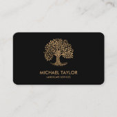 プロフェッショナル景観樹木工事業および芝生気に 名刺 (正面)