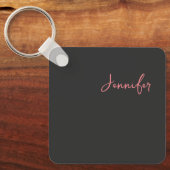 プロフェッショナル書名ミニマル平野 キーホルダー (正面)