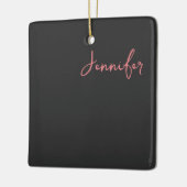 プロフェッショナル書名ミニマル平野 セラミックオーナメント (左)