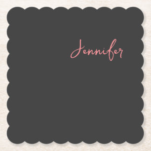 プロフェッショナル書名ミニマル平野 ペーパーコースター