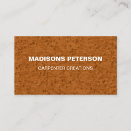 プロフェッショナル木材の木工大工建築 名刺