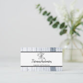 プロフェッショナル木目素朴大工 名刺 (スタンド正面)