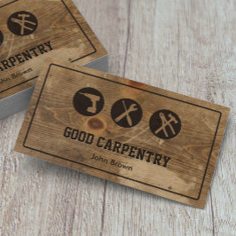 プロフェッショナル枠木工の修理 名刺