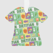 プロフェッショナル栄養士アイコニック設計 オーナメント (正面)