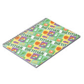 プロフェッショナル栄養士アイコニック設計 ノートブック (左側)