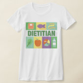 プロフェッショナル栄養士アイコニック設計 Tシャツ (レイダウン)