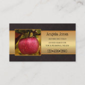 プロフェッショナル栄養士栄養士写真 名刺 (正面)