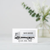 プロフェッショナル梱包および移動名刺 名刺 (スタンド正面)