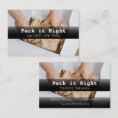 プロフェッショナル梱包船移動サービス 名刺 (正面/裏面)