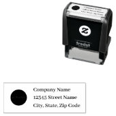 プロフェッショナル業務カスタムロゴ差出人住所 セルフインキングスタンプ (インサイチュ)