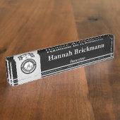 プロフェッショナル業 デスクネームプレート (側面)