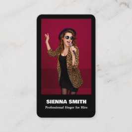 プロフェッショナル歌手 名刺