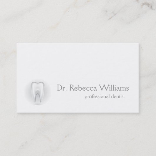 プロフェッショナル歯科医の名刺 名刺 (正面)