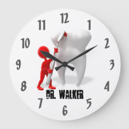 プロフェッショナル歯科医院 ラージ壁時計