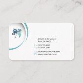 プロフェッショナル歯科医 | デンタルケアサービス 名刺 (裏面)