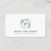 プロフェッショナル歯科医 | デンタルケアサービス 名刺 (正面)