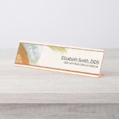 プロフェッショナル歯科医CEOマネージャーPhD Desk N デスクネームプレート (正面)