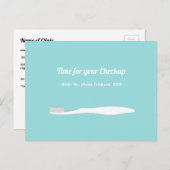 プロフェッショナル歯科用歯ブラシアポイントメント ポストカード (正面/裏面)