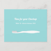 プロフェッショナル歯科用歯ブラシアポイントメント ポストカード (正面)