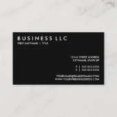 プロフェッショナル歯科紫ダマスク歯 名刺 (裏面)