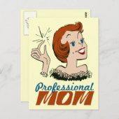プロフェッショナル母 ポストカード (正面/裏面)