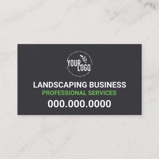 プロフェッショナル気にローン安造園 名刺 (正面)