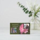 プロフェッショナル気に写真 名刺 (スタンド正面)