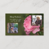 プロフェッショナル気に写真 名刺 (正面)