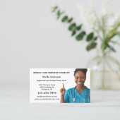 プロフェッショナル気に写真 名刺 (スタンド正面)