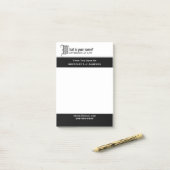 プロフェッショナル法モノグラムの務|カスタム件 ポストイット (デスク上)