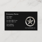 プロフェッショナル法執行名刺 名刺 (正面)