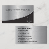 プロフェッショナル法律事務所名刺 名刺 (正面/裏面)