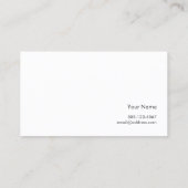 プロフェッショナル洗浄サービススプレーボトル 名刺 (裏面)