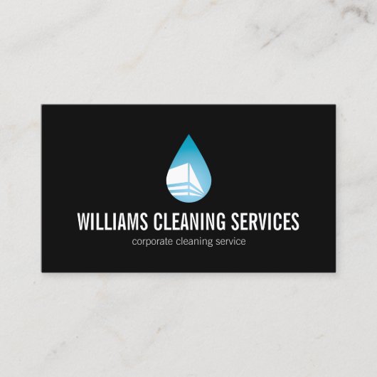 プロフェッショナル洗浄サービス、圧力洗浄 名刺 (正面)