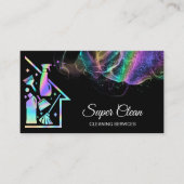 プロフェッショナル洗浄ホログラフィックヤニータサービス 名刺 (正面)