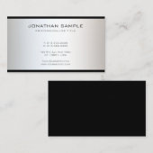 プロフェッショナル洗練されたプユニークラモダンイン 名刺 (正面/裏面)