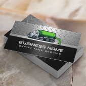 プロフェッショナル浄化槽サービスモダン金フェイク属 名刺