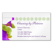 プロフェッショナル清掃サービス マグネット名刺 (正面)