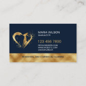 プロフェッショナル清掃サービス 名刺 (裏面)