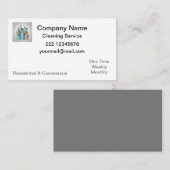 プロフェッショナル清掃サービス 名刺 (正面/裏面)
