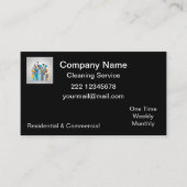 プロフェッショナル清掃サービス 名刺 (正面)