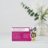 プロフェッショナル清掃室 名刺 (スタンド正面)