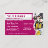 プロフェッショナル清掃室 名刺 (正面)